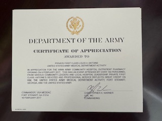 Additional Recognition