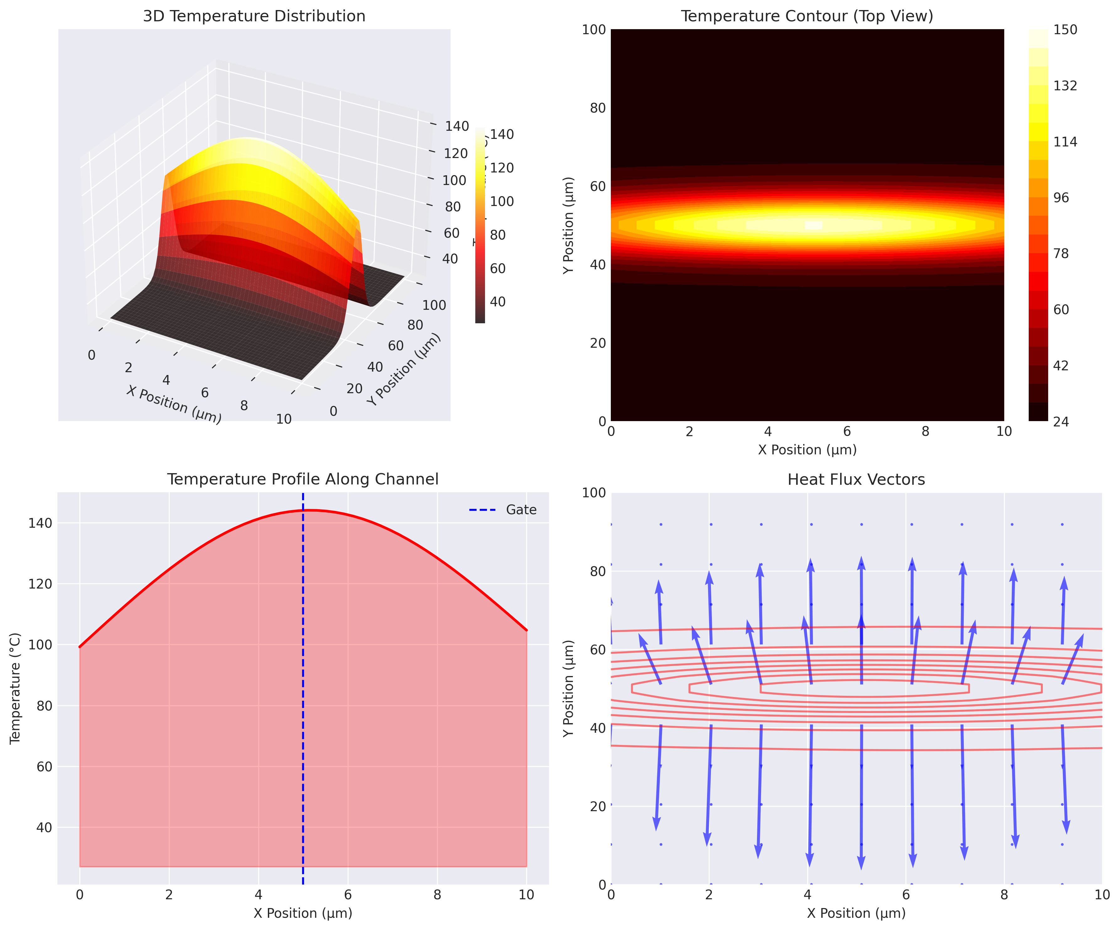 3D Temperature Distribution